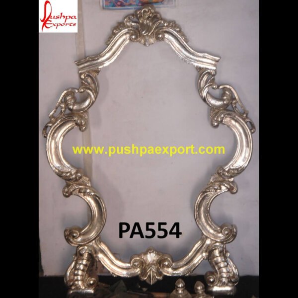 Silver Carved Dressing Room Frame PA554 - Gold and silver frames, silver and gold picture frames, silver frame bathroom mirror, silver frame engraved,silver frame full length mirror,silver.jpg