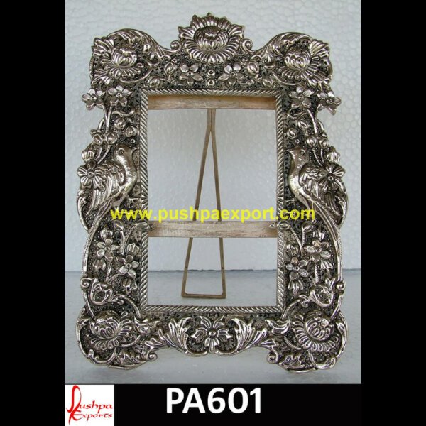 Silver Leafing Photo Frame PA601- silver frame large mirror,silver frame round mirror,silver frame wall mirror,silver ornate frame,silver picture frames for wall,silver plated frames.jpg