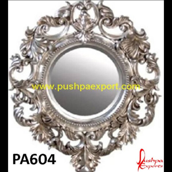 Silver Carved Photo Frame PA604 - - Gold and silver frames, silver and gold picture frames, silver frame bathroom mirror, silver frame engraved,silver frame full length mirror.jpg