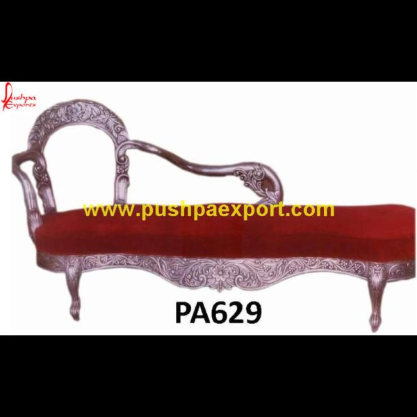 Silver Coated Daybed PA629 Carved silver daybed, Carving Lounger, Silver daybeds, Carved indian daybed, Carved teak daybed, Carved wood ottoman, Silver Lounger, Silver carved lounger, Silver day bed.jpg