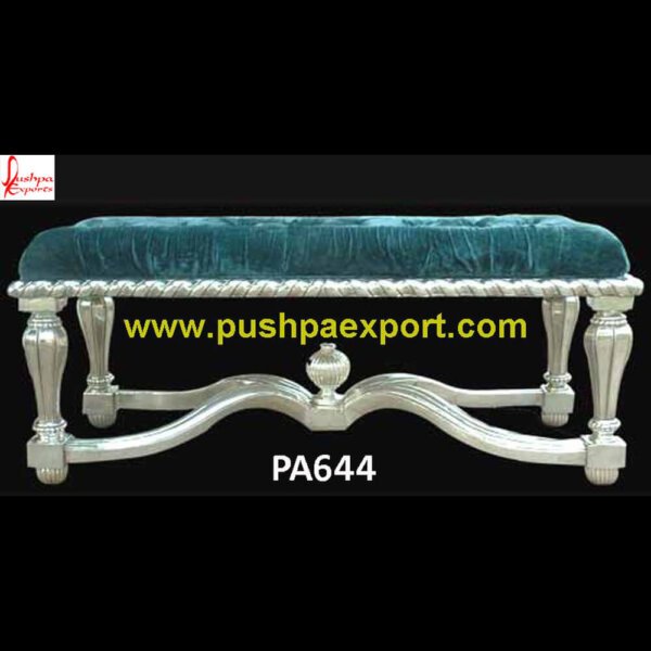 Royal Silver Carving  Diwan PA644 Carved silver daybed, Carving Lounger, Silver daybeds, Carved indian daybed, Carved teak daybed, Carved wood ottoman, Silver Lounger, Silver carved lounger, Silver day bed.jpg