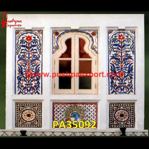 Indian Mosaic Panel For Bedroom PA35092 Mosaic Mirrored Wall Panel, Glass Mosaic Wall Panels, Glass Inlay Furniture, Glass Tile Wall Panels, Mosaic Tile Wall Panels, Mosaic Wall Art Panel, Glass Mosaic Decor.jpg