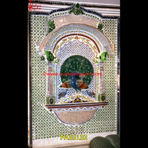 Indian Mosaic Panel For Living Room PA35132 Mosaic Mirrored Wall Panel, Glass Mosaic Wall Panels, Glass Inlay Furniture, Glass Tile Wall Panels, Mosaic Tile Wall Panels, Mosaic Wall Art Panel, Glass Mosaic Decor.jpg