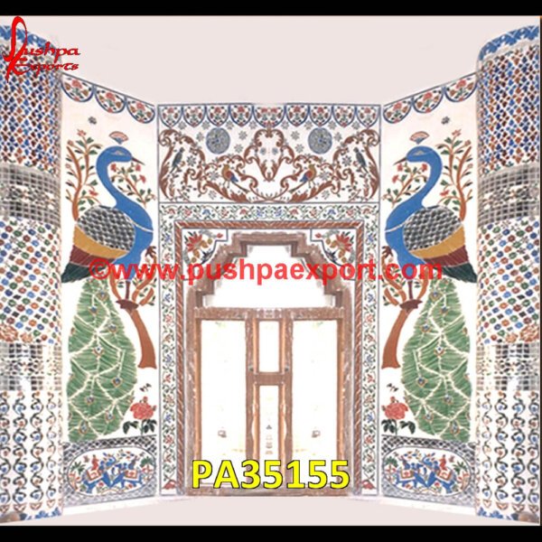 Handicraft Mosaic Wall Panel For Bedroom PA35155 Mosaic Mirrored Wall Panel, Glass Mosaic Wall Panels, Glass Inlay Furniture, Glass Tile Wall Panels, Mosaic Tile Wall Panels, Mosaic Wall Art Panel, Glass Mosaic Decor.jpg