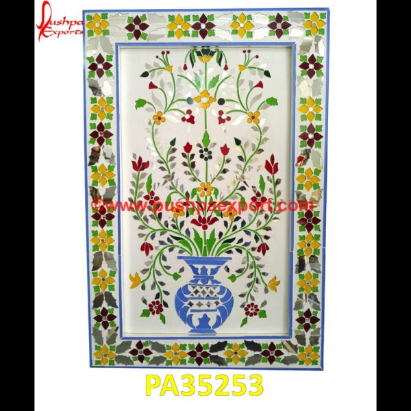 Traditional Glassmade Wall Panel For Bedroom PA35253 Mosaic Mirrored Wall Panel, Glass Mosaic Wall Panels, Glass Inlay Furniture, Glass Tile Wall Panels, Mosaic Tile Wall Panels, Mosaic Wall Art Panel, Glass Mosaic Decor.jpg