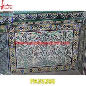 Glass Inlay Wall Panel For Home