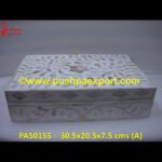 Large Mother Of Pearl Jewellery Box
