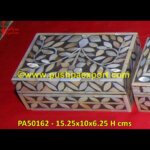 Mother Of Pearl Inlay Decorative Box