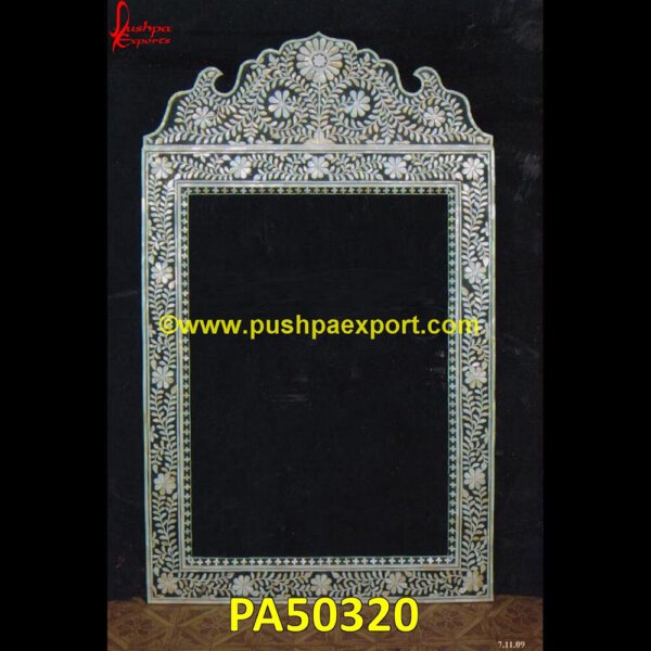 Photo Frame With Mother of Pearl Inlay PA50320 Photo Frame Pearl, Picture Frame Mother Of Pearl, Picture Frame Pearl, Picture Frame With Inlay, Sea Shell Frame, Sea Shell Photo Frame, Seashell Photo Frame, Shell Box Frame, Silver.jpg