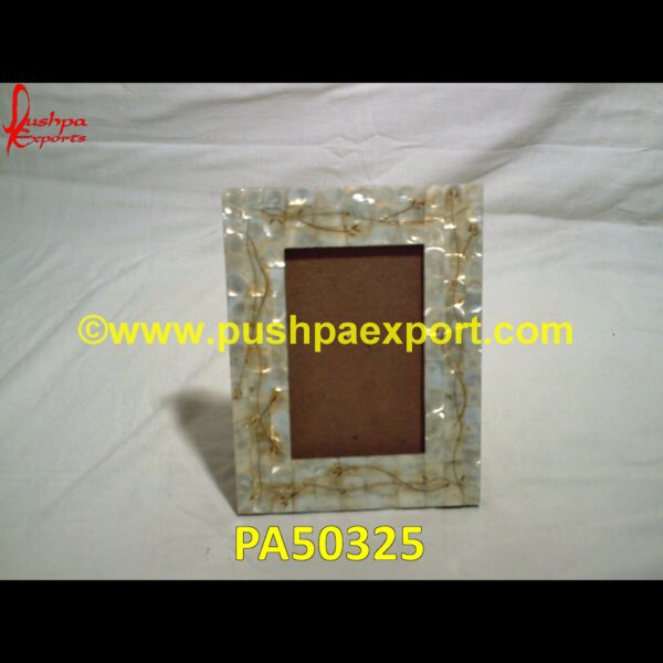 Sea Shell Inlay Photo Frame PA50325 Sea Shell Photo Frame, Seashell Photo Frame, Shell Box Frame, Silver And Pearl Picture Frame, Small Pearl Photo Frame, Wood Inlay Frame, Abalone Inlay Framed, Hand Inlaid Wooden Frame.jpg