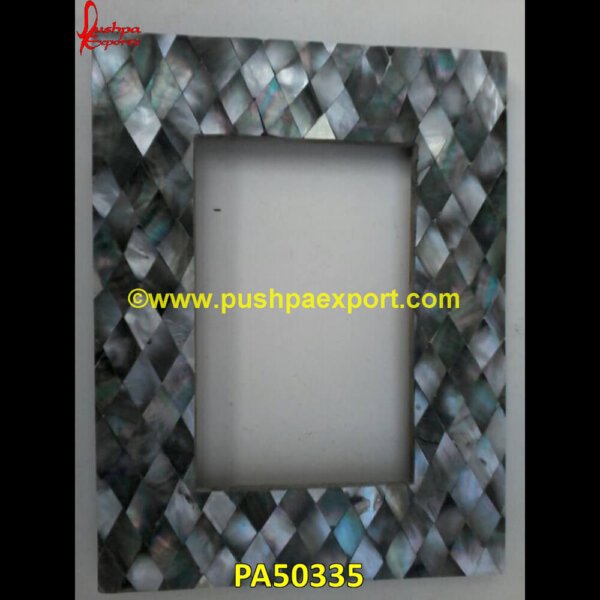 Black MOP Inlay Mirror Frame PA50335 Inlaid Mirror Frame, Inlaid Wooden Photo Frame, Inlay Dressing Table For UK, Mop Inlay Dressing Table, Mop Inlay Frame, Mother Of Pearl Dressing Table For UK, Mother Of Pearl Frame For UK.jpg