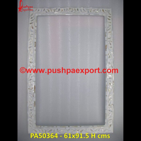 White MOP Inlay Frame PA50364 Seashell Frame, Seashell Mirror Frame, Shell Frame, Shell Framed Mirror, Shell Picture Frame, 11x14 Mother Of Pearl Frame, 4x6 Pearl Picture Frame, 8x10 Mother Of Pearl Frame, Abalone.jpg