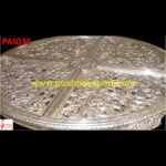 Round Silver Carving Table