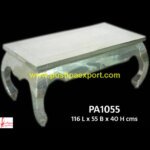 Traditional Silver Console Table