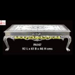 Silver Metal Table