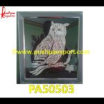 Mother Of Pearl Owl Inlay Painting