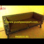 Mother Of Pearl Inlay Sofa Set With Table