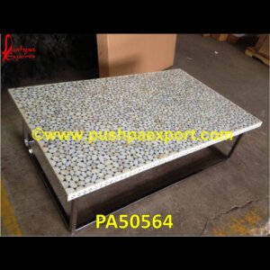 Indian Mother Of Pearl Inlay Table