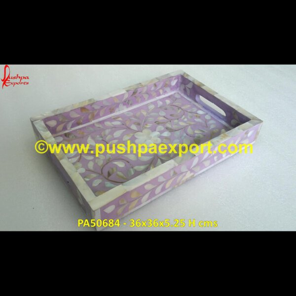 MOP Inlay Purple Tray PA50684 Bone Inlay Tray Blue, Bone Inlay Tray Round, Mop Inlay Work, Mop Tray, Mother Of Pearl Inlay Serving Tray, Mother Of Pearl Inlay Tray, Mother Of Pearl Inlay Work, Mother Of Pearl Tray.jpg