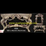 Carving Silver Console Table