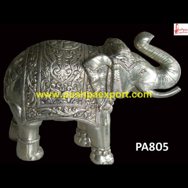 German Silver Carved Elephant Figurine PA805 Silver Elephant Figurine,Silver Elephant Idol,Silver Elephant Pair,Silver Elephant Sculpture,Silver Plated Elephant Statue,Sterling Silver Elephant Statue.jpg