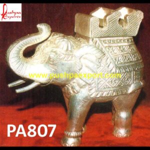 Pure Silver Elephant Idol