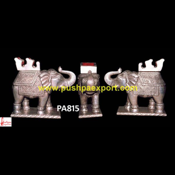 German Silver Engraved Elephant Statue PA815 Silver Elephant Figurine,Silver Elephant Idol,Silver Elephant Pair,Silver Elephant Sculpture,Silver Plated Elephant Statue,Sterling Silver Elephant Statue.jpg