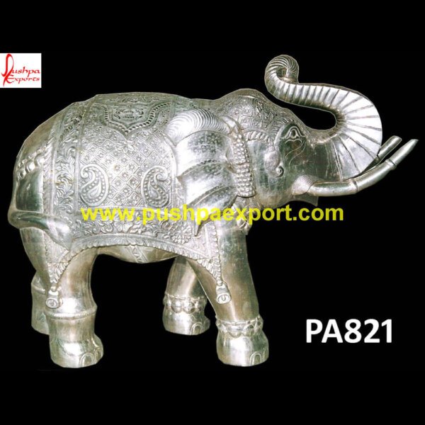 Silver Elephant Statue PA821 Silver Elephant Figurine,Silver Elephant Idol,Silver Elephant Pair,Silver Elephant Sculpture,Silver Plated Elephant Statue,Sterling Silver Elephant Statue.jpg