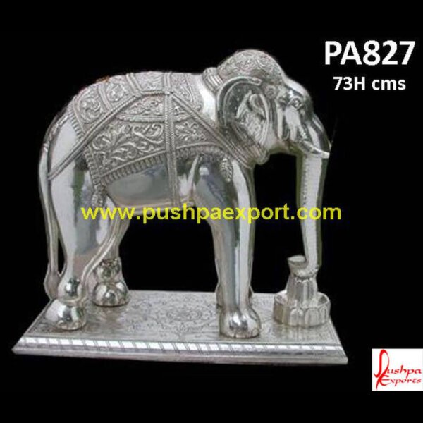 German Silver Carved Elephant Idol PA827 Silver Elephant Figurine,Silver Elephant Idol,Silver Elephant Pair,Silver Elephant Sculpture,Silver Plated Elephant Statue,Sterling Silver Elephant Statue.jpg