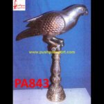 Hand Carved Parrot Statue