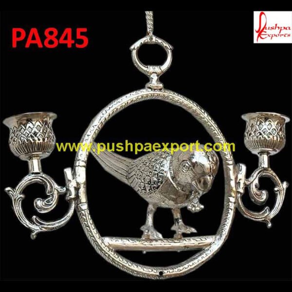 Silver Carving Parrot Statue PA845 A silver parrot statue, Carved parrot statue, Carving parrot statue, Silver parrot idol, Silver parrot statue, Hand carved parrot statue, Silver carved parrot statue.jpg