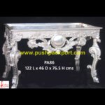 German Silver Vanity Table