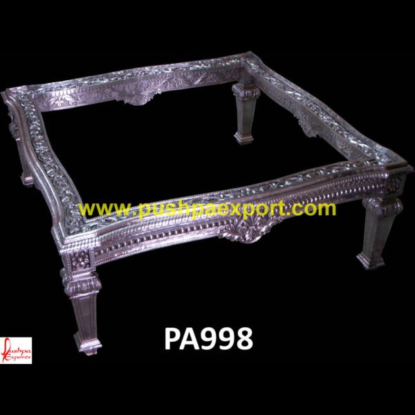 Modern Silver Carving Coffee Table PA998 small silver table,small silver coffee table,silver wood coffee table,silver vanity table,silver vanity desk,silver sofa table,silver glass table,silver glass console table,silver glass coffee ta.jpg