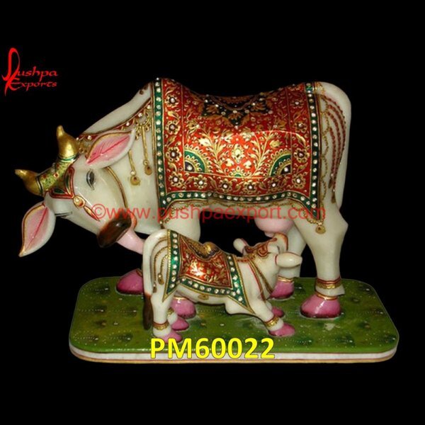 Antique Marble Cow Figurine PM60022 animal marble statue,animal marble statue,marble animal sculpture,marble animal statue,marble cow statue,marble cow sculpture,White marble cow statue,White marble cow sculpture.jpg