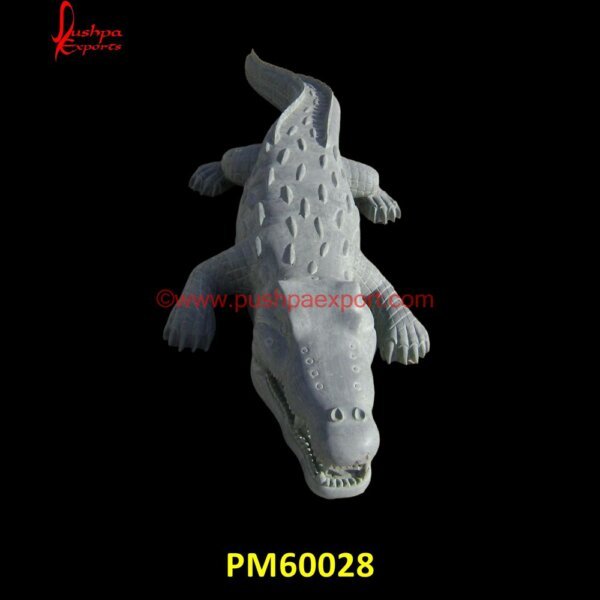 Green Marble Crocodile Statue PM60028 animal marble statue,marble animal figurine,marble animal sculpture,stone animal figurine,marble animal statue,white marble animal statue,white marble croodile statue.jpg