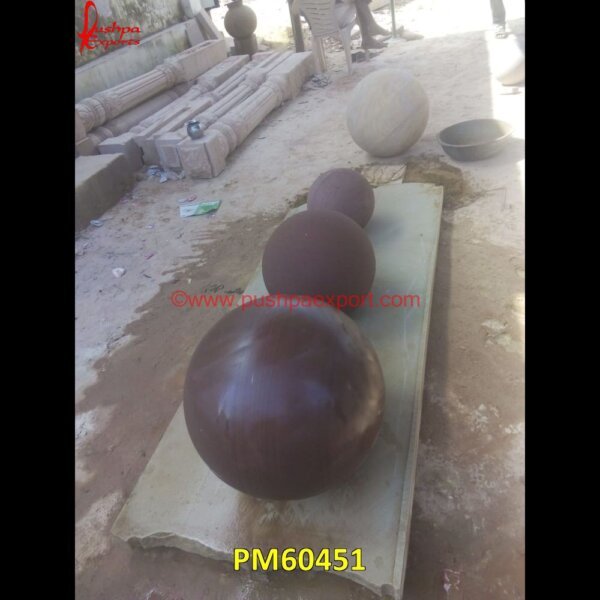 Red Sandstone Decor Ball PM60451 Marble Ball, White Marble Ball, Stone Spheres, Stone Ball For Garden, Decorative Marble Balls, Black Marble Ball, Round Marble Ball, Polished Granite Sphere, Sandstone Balls.jpg