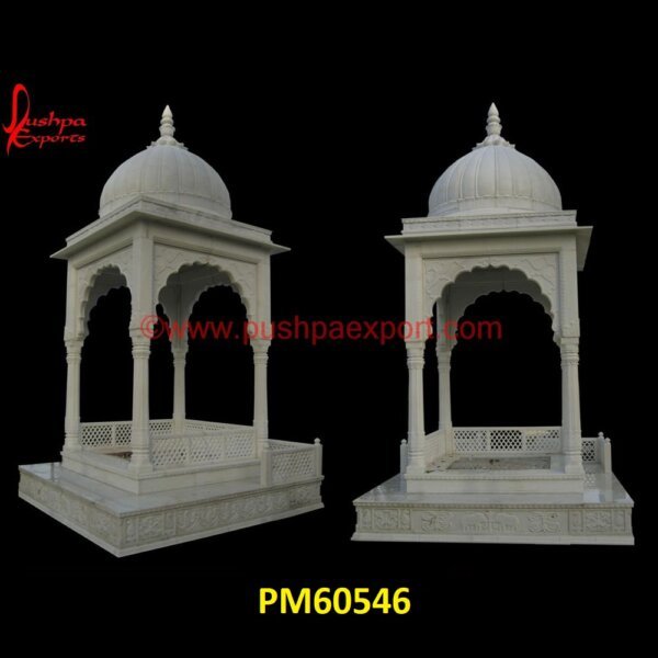 Rectangular Chattr I Rajasthan Chatri Of White Marble Silver Furniture, White Metal Furniture, Bone ...