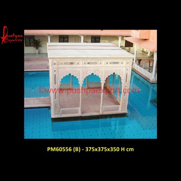 PM60556 (B) - 375x375x350 H cm stone garden gazebo,stone gazebo designs,stone patio with gazebo,stone pillar gazebo,white marble gazebo,antique stone gazebo,black marble gazebo,circular gazebo marble,hexagon mar.jpg