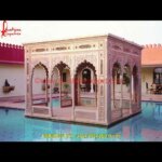 White Marble Outdoor Baradari