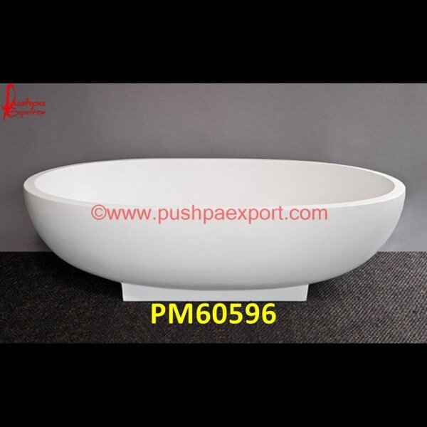 Oval Shaped White Marble Bathtub PM60596 stone outdoor bathtub,stone free standing bathtub,stone forest papillon bathtub,stone forest bathtubs,stone bathtub weight,stone bathtub uk,stone bathtub price,stone bathtub nz,sto.jpg