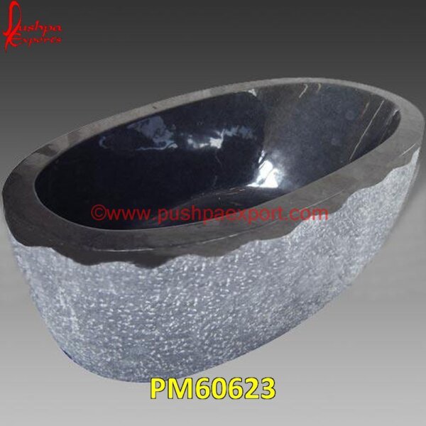 Black Marble Made Bathtub PM60623 pink stone bathtub,pink marble tub,pink marble bathtub,oval stone bathtub,outdoor stone tub,outdoor stone bathtubs,oceanstone bathtubs,natural stone tub,natural stone freestanding.jpg