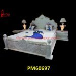 Marble King Size Bed