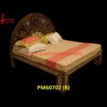 Inlay Marble Bed For Bedroom