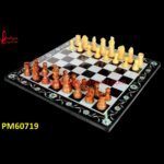 Black And White Marble Chess Board