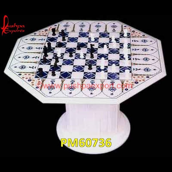 Gemstone Inlay Chess Table PM60736 stone chess table outdoor,stone chess table,stone chess pieces only,stone chess board set,stone chess,stone carving chess pieces,stone carved chess set,solid marble chess board,soa.jpg