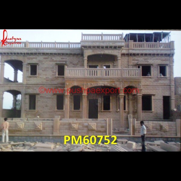 Brick And Stone Front Elevation PM60752 granite elevation stones,how to design front elevation,jaisalmer stone elevation,jodhpur stone elevation design,jodhpur stone front elevation,marble elevation,natural elevation sto.jpg