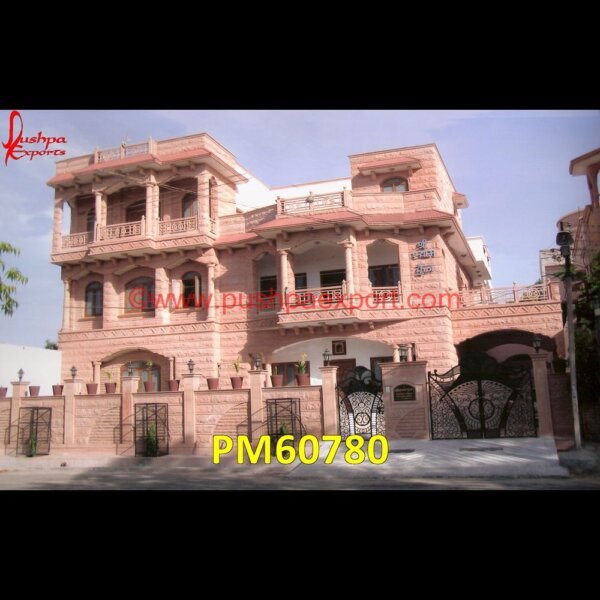 Carved Jodhpur Stone Home Elevation PM60780 elevation with stone cladding,front elevation marble,front elevation stone cladding,front elevation stone tiles,front elevation stone work,granite elevation stones,how to design fr.jpg