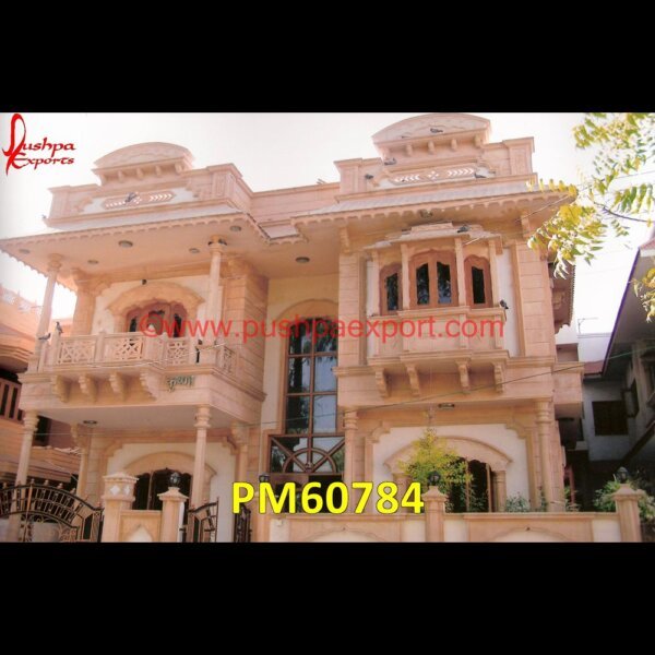 Pink Stone Front Elevation PM60784 front elevation stone work,granite elevation stones,how to design front elevation,jaisalmer stone elevation,jodhpur stone elevation design,jodhpur stone front elevation,marble elev.jpg