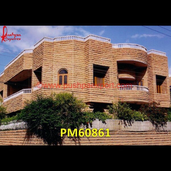 Jodhpur Stone Carved Front Outdoor Elevation PM60861 stone cladding front elevation,stone elevation for house,stone elevation jali,stone elevation texture,stone elevation tiles,stone front elevation,stone house elevation,stone jali f.jpg