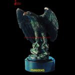 Green Marble Eagle Statue